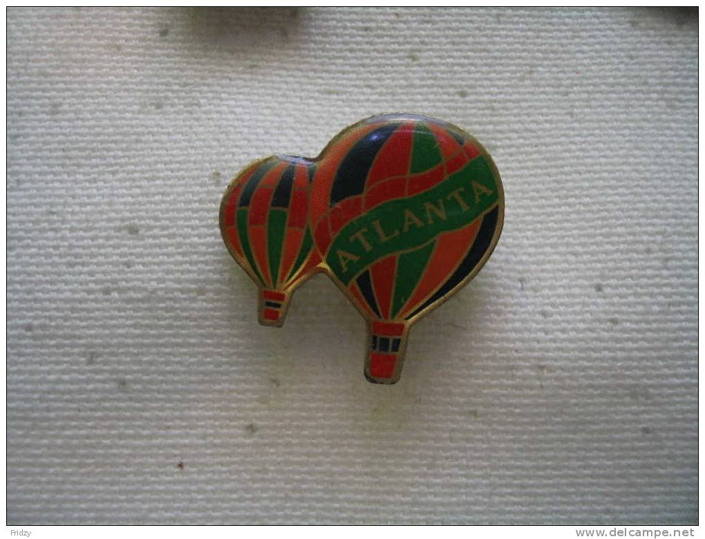 Pin's Montgolfiere ATLANTA - Airships