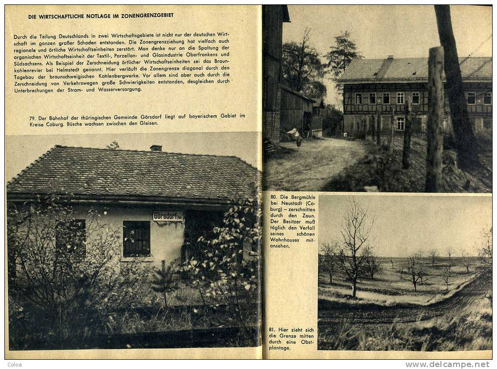 Die Zonengrenze Rideau De Fer 1959 - 5. Zeit Der Weltkriege