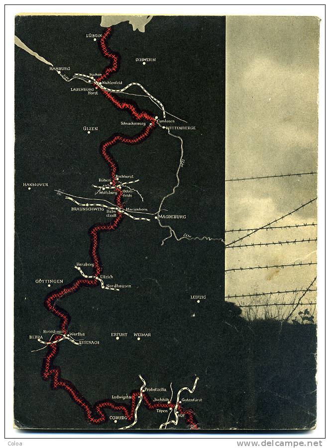 Die Zonengrenze Rideau De Fer 1959 - 5. Zeit Der Weltkriege