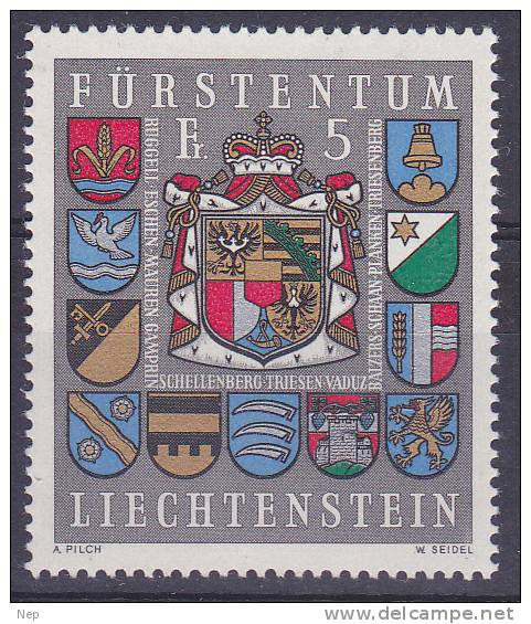 LIECHTENSTEIN - Michel - 1973 - Nr 590 - MNH** - Unused Stamps