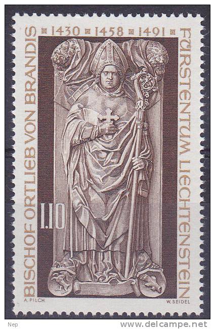 LIECHTENSTEIN - Michel - 1976 - Nr 666 - MNH** - Unused Stamps