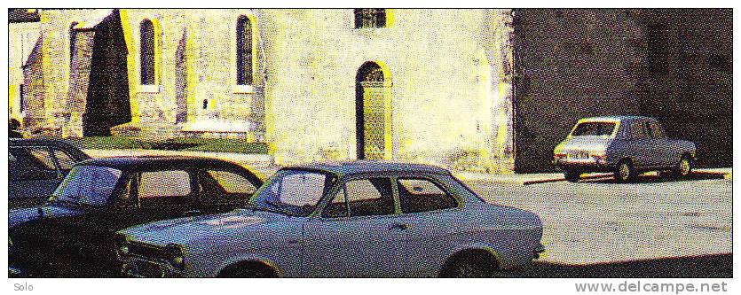 OLORON SAINTE MARIE - Cathédale Sainte-Marie XIIe Siècle - L´Abside (Fiat, Simca Aronde, Simca 1100, Ford Escort) - Oloron Sainte Marie