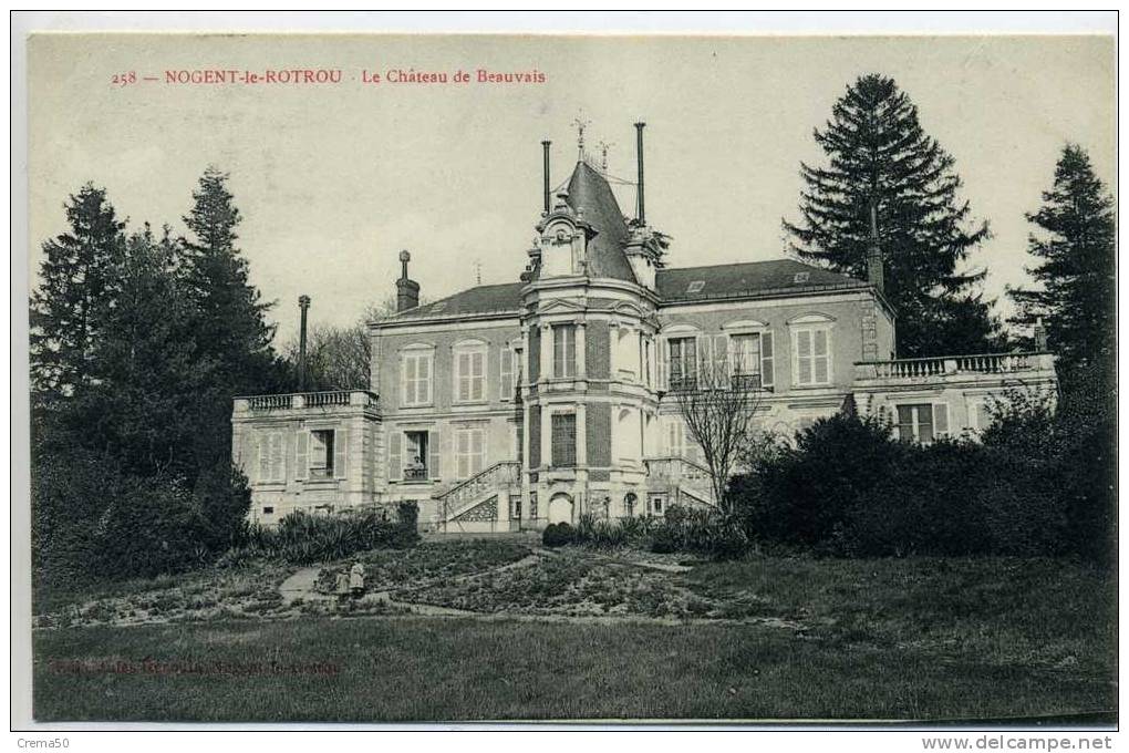 28 - NOGENT LE ROTROU - Le Château De Beauvais - Nogent Le Rotrou