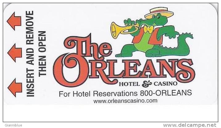 Crocodile - The Orleans Hotel & Casino Room Key Card From U.S.A. (crocodile/krokodil) - Krokodillen En Alligators