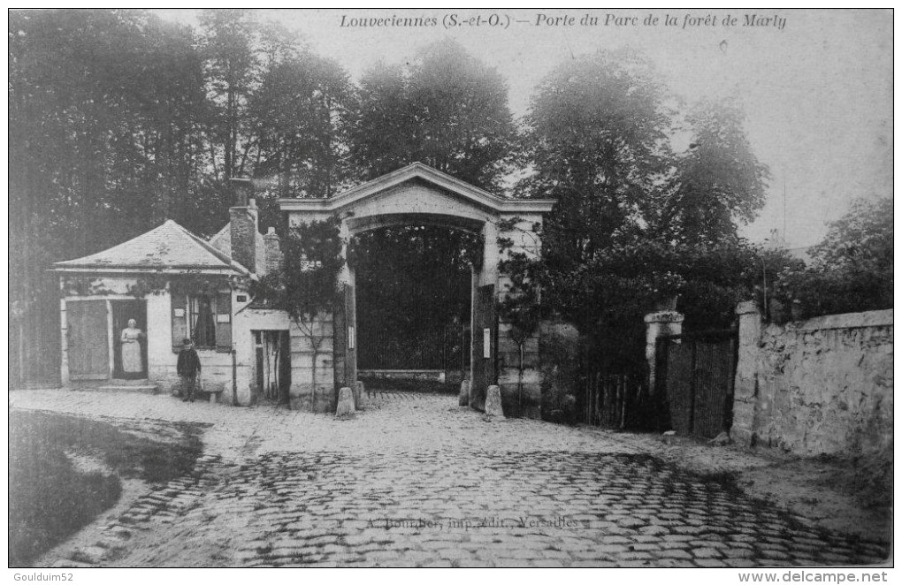 Porte Du Parc De La Forêt De Marly - Louveciennes