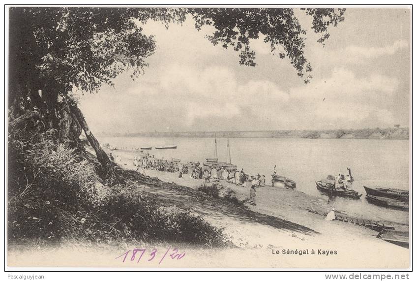 CPA MALI - KAYES - LE FLEUVE SENEGAL - Malí