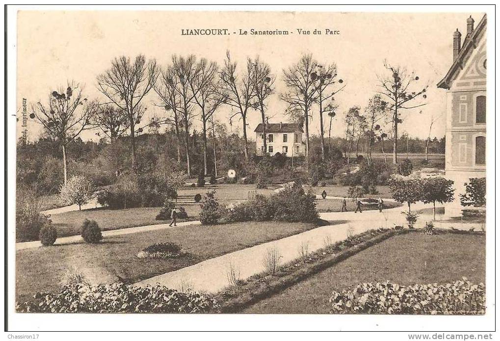 60 - LIANCOURT  -  Le Sanatorium - Vue De Parc - Liancourt