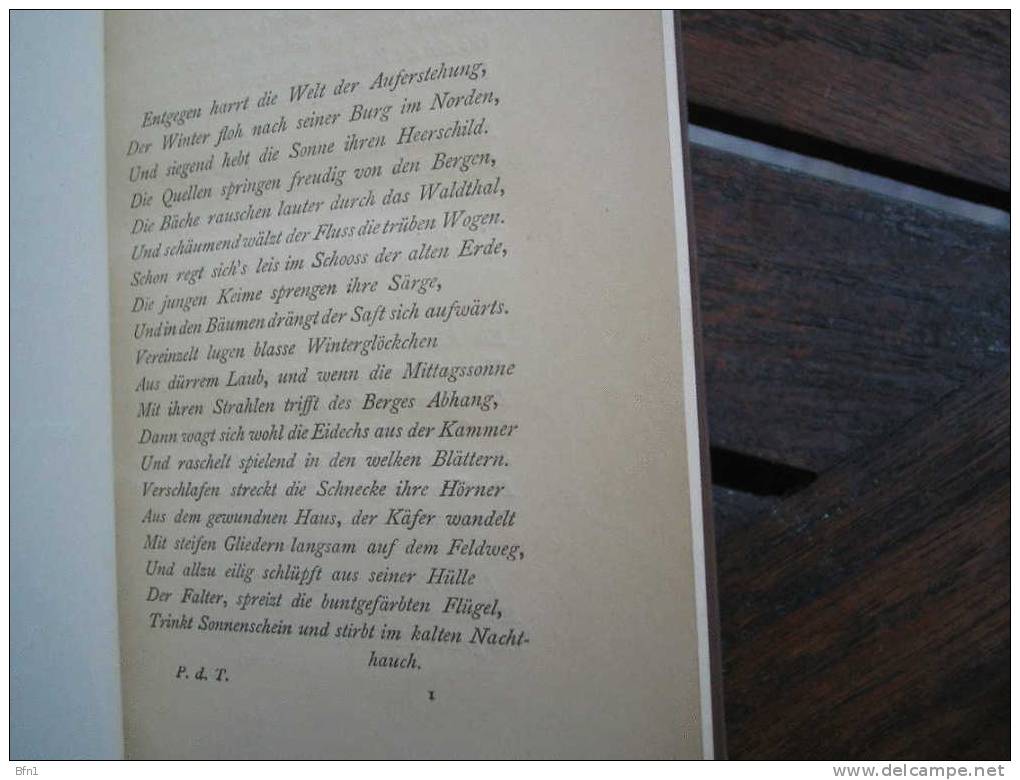 1885 / RUDOLF BAUMBACH // DER PATHE DES TODES // VERY FINE, - Theater & Dans