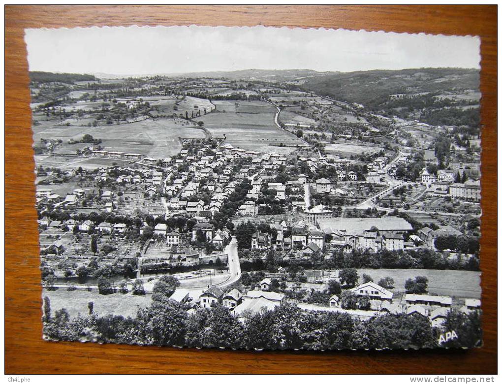 FIGEAC / VUE GENERALE AERIENNE SUR LE NOUVEAU QUARTIER - Figeac