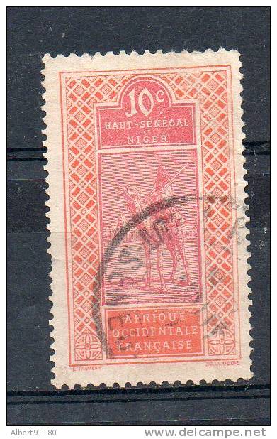 HAUT-SENEGAL & NIGER 10c Orange Rose 1914-17 N°22 - Andere & Zonder Classificatie