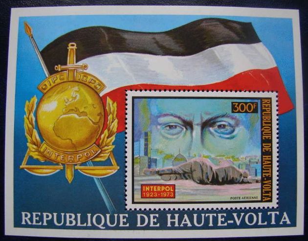 Haute Volta Police Interpol - Police - Gendarmerie