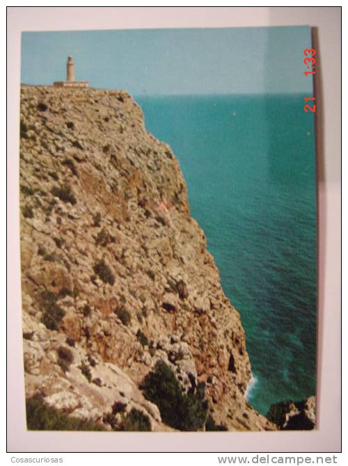 2510 FORMENTERA LIGHTHOUSE PHARE FARO    BALEARES ISLANDS  POSTAL AÑOS 1960 MIRA OTRAS SIMILARES EN MI TIENDA - Formentera