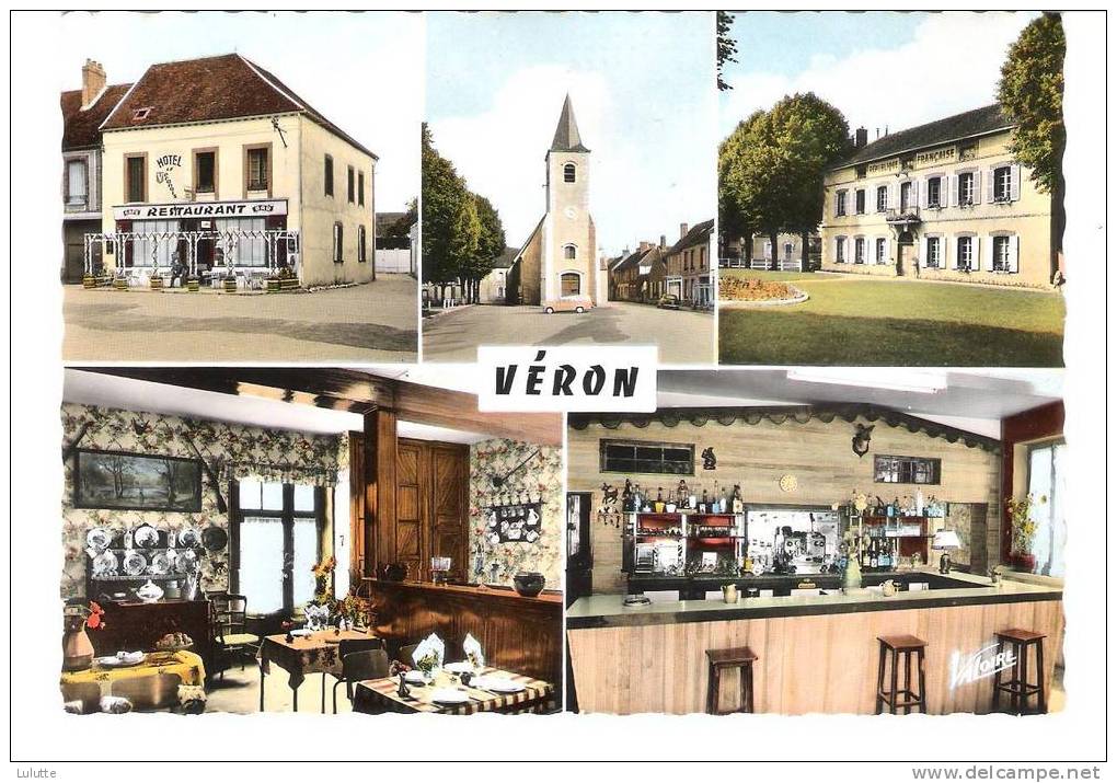 Veron Au Veronnais Cafe Hotel Restaurant  1964 - Veron