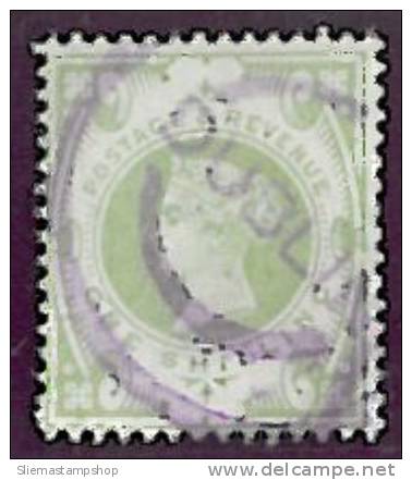 GREAT BRITAIN - 1887/90 QUEEN VICTORIA JUBILEE ISSUE 1s - V2077 - Oblitérés