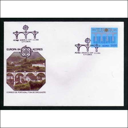 Portugal Azores 1984 FDC Europa CEPT Europa CEPT Açores - 1984