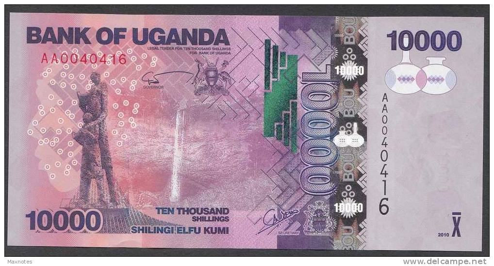 UGANDA : 10000 Shiling - PNEW- FDS - Ouganda