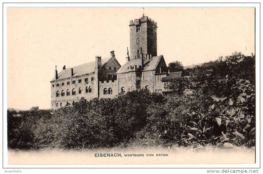 RAR Eisenach - Wartburg Von Osten 1905 - Eisenach