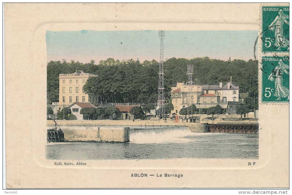 ABLON SUR SEINE - Le Barrage - Ablon Sur Seine