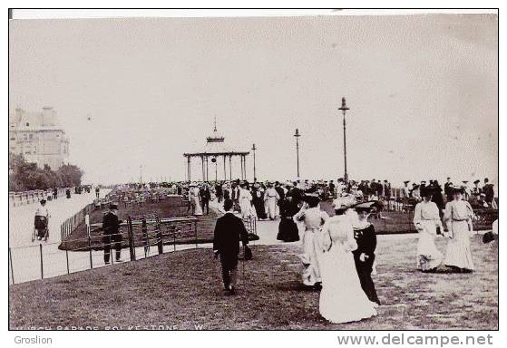 FOLKESTONE HURCH PARADE (KIOSQUE A MUSIQUE ET ANIMATION) - Folkestone