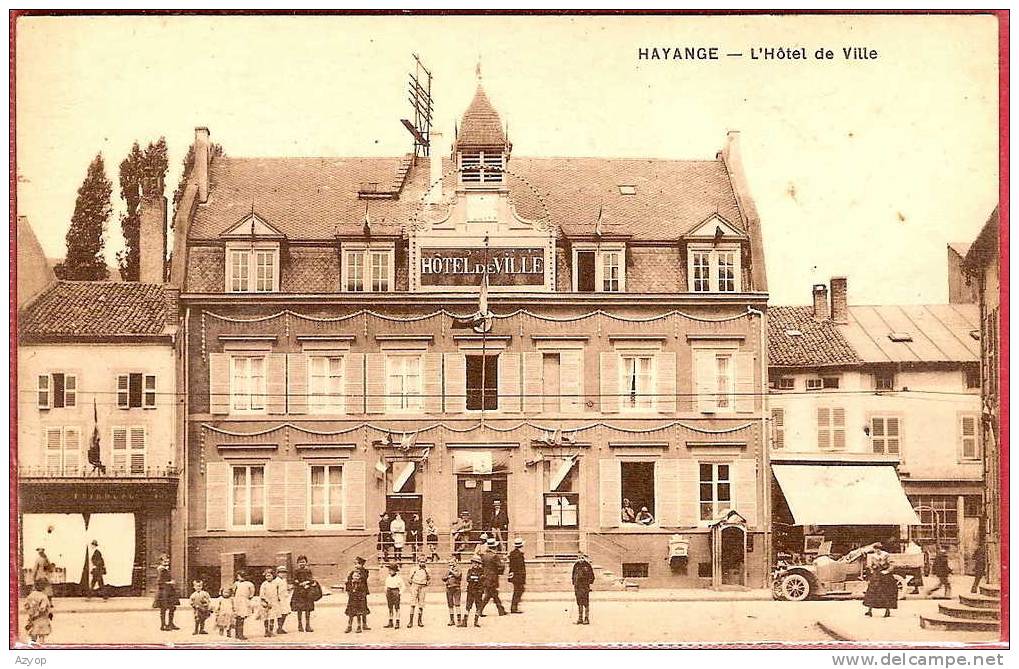 57 - HAYANGE - L´HOTEL DE VILLE - Hayange