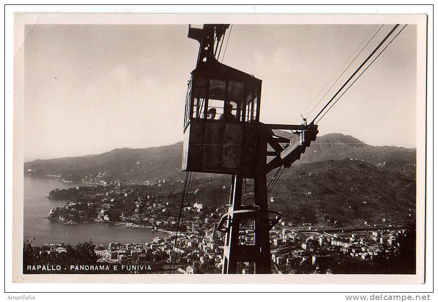 RAR Seibahn Rapallo, Italien 1940 - Funicular Railway