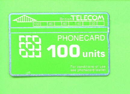 UK - Optical Phonecard As Scan - BT Definitive