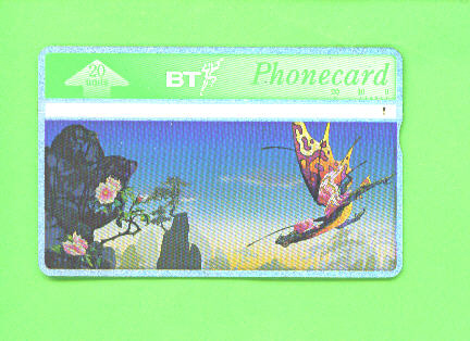 UK - Optical Phonecard As Scan - BT Werbezwecke