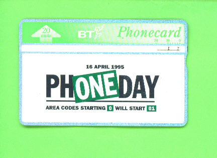 UK - Optical Phonecard As Scan - BT Souvenir