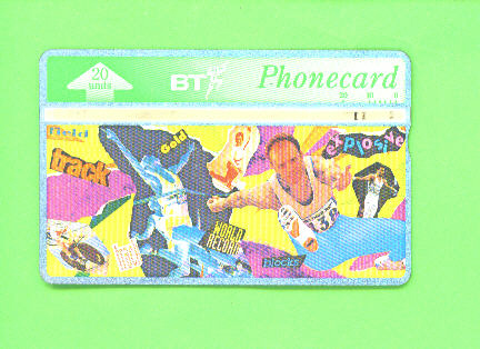 UK - Optical Phonecard As Scan - BT Herdenkingsuitgaven