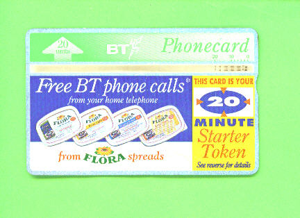 UK - Optical Phonecard As Scan - BT Werbezwecke