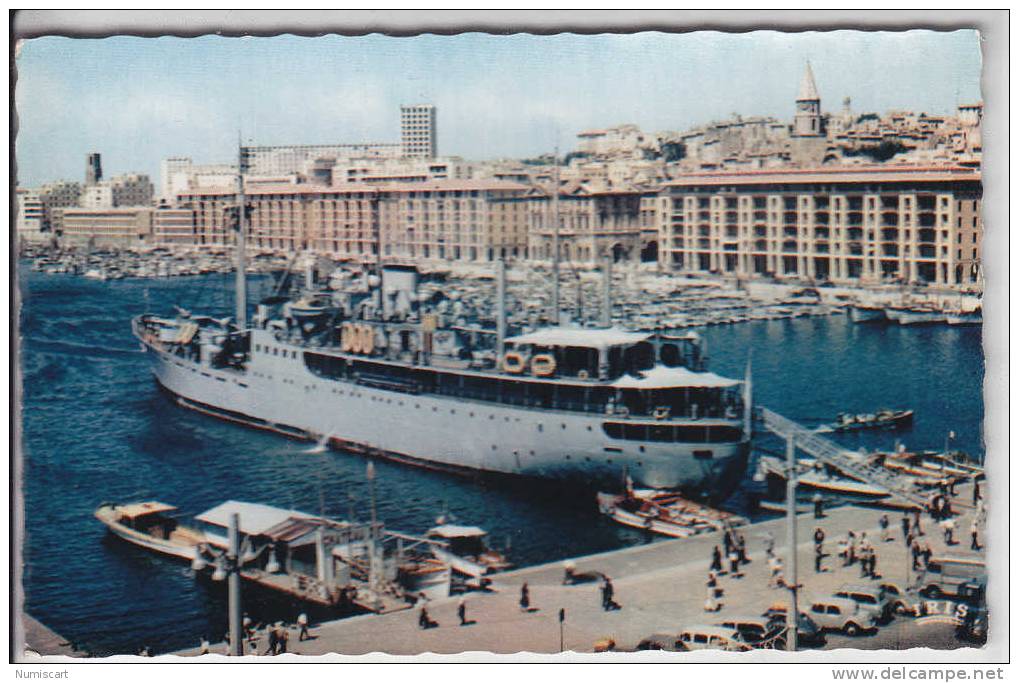 Marseille...vieux Port....animée...gros Bateaux... - Vieux Port, Saint Victor, Le Panier