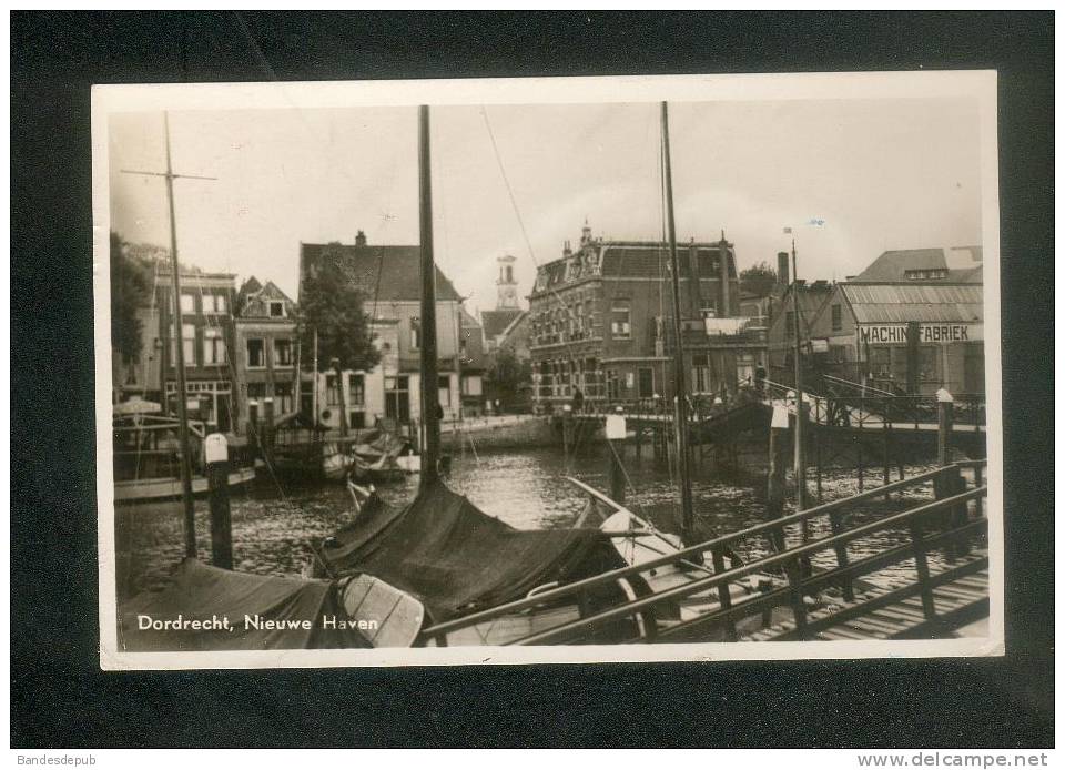 CPSM - Zuid Holland - DORDRECHT - Nieuwe Haven ( Port  J.S.A. ) - Dordrecht