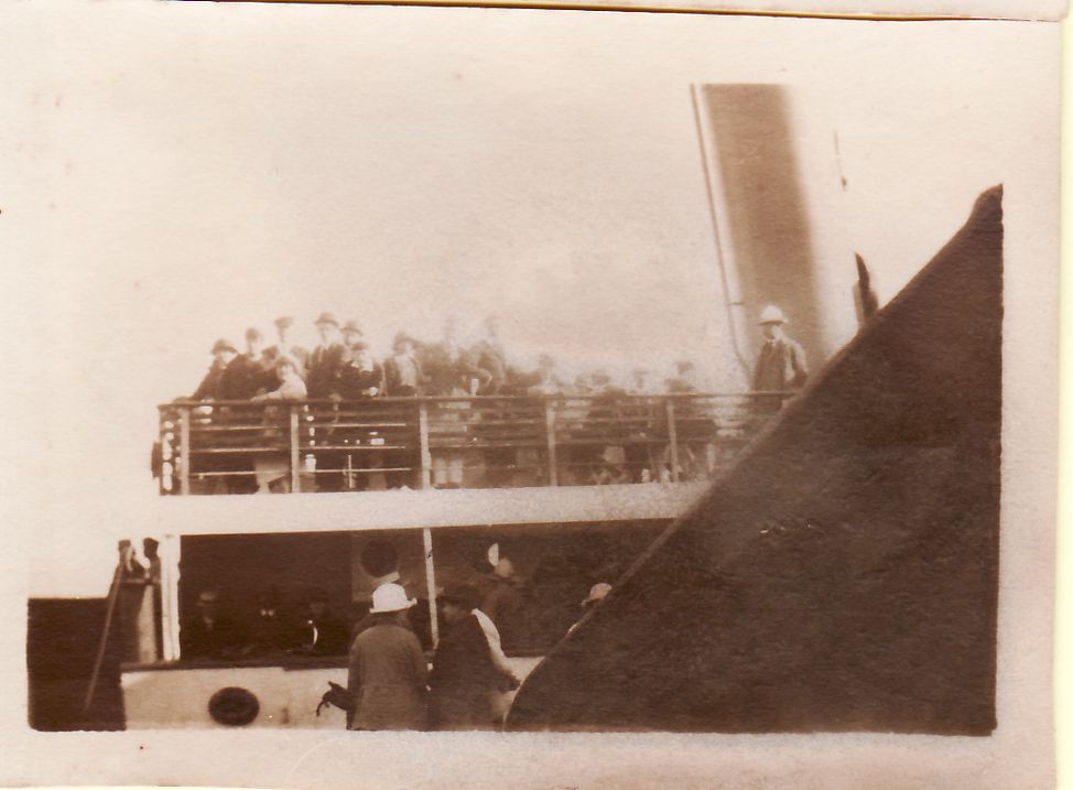 BATEAU EXCURSION SAINT CHRISTOPHE Passerelle Pont Départ MINDIN St NAZAIRE 3 Photographies 1923 LOIRE ATLANTIQUE CPBAT - Bateaux