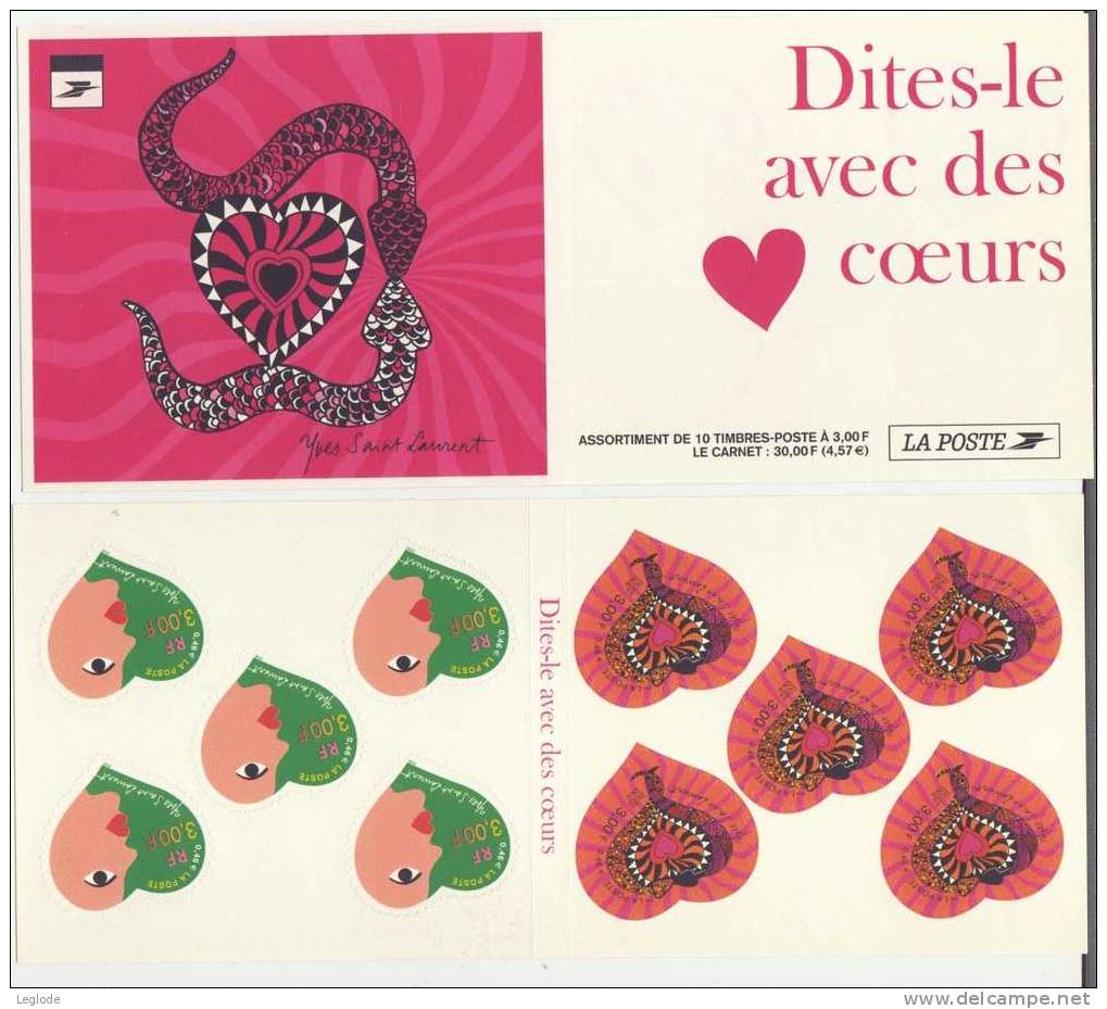 BC 3298A** - Carnet Dites-le Avec Des Coeurs (2000) - Personen