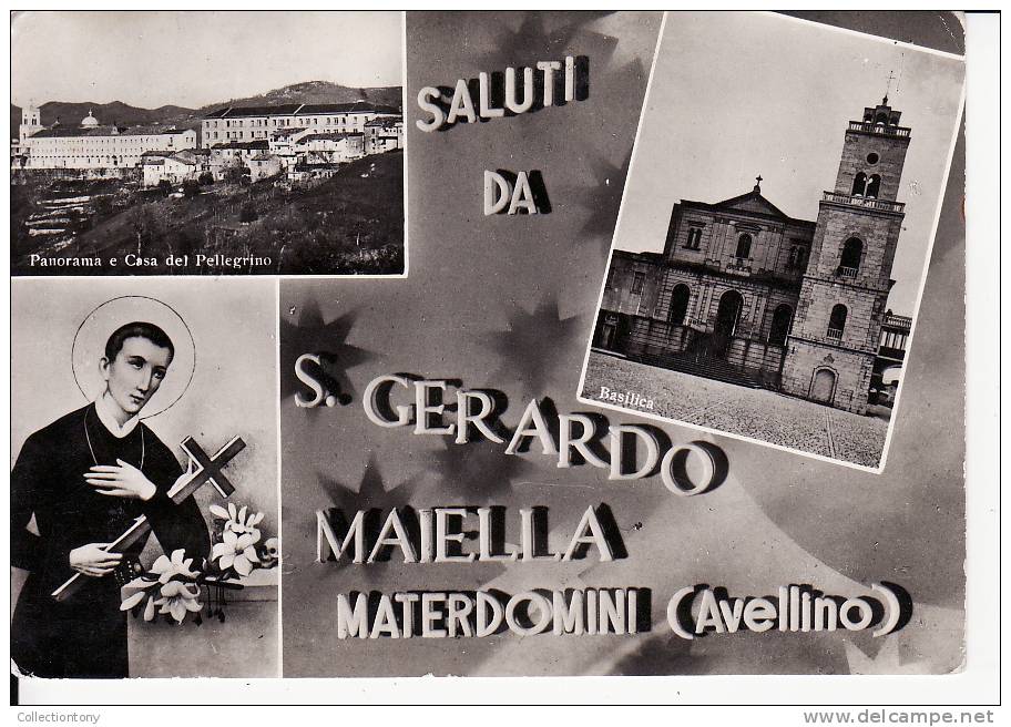 AVELLINO - MATERDOMINI - S. GERARDO MAIELLA - FG -  VIAGG. ANNI 1960 ------ - Avellino