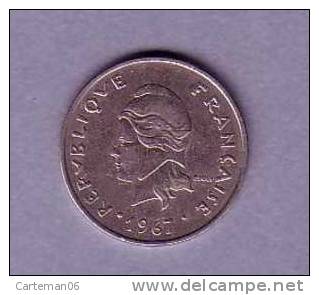 Pièce - Polynésie Française 20 Francs - 1967 - Polinesia Francesa