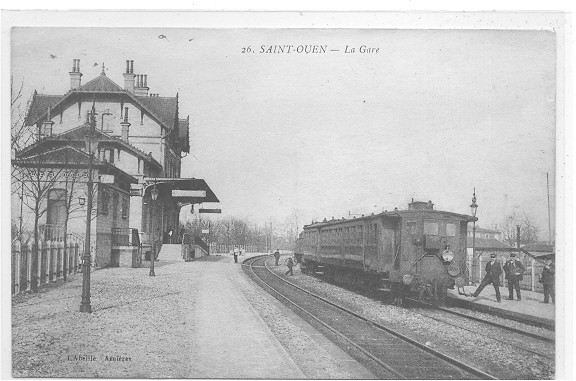 93 )) SAINT OUEN - La Gare, N° 26 - Saint Ouen