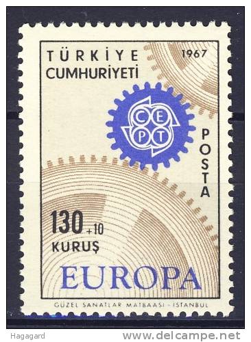 ##Turkey 1967. EUROPE. Michel 2045. MNH(**) - Neufs