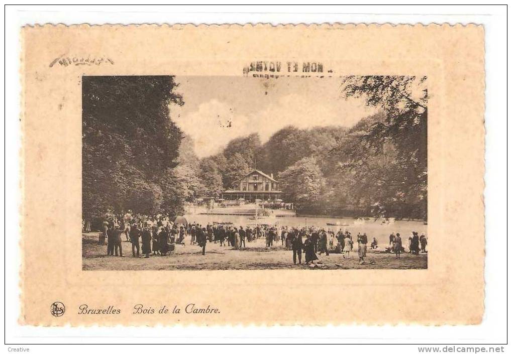 BRUXELLES - BRUSSEL.Bois De La Cambre 1935 - Forêts, Parcs, Jardins