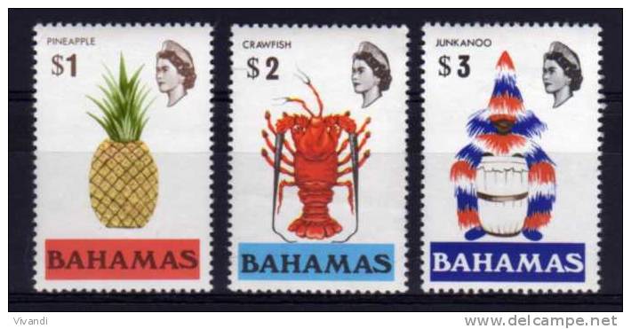 Bahamas - 1976 - High Value Definitives - MH - Bahamas (1973-...)