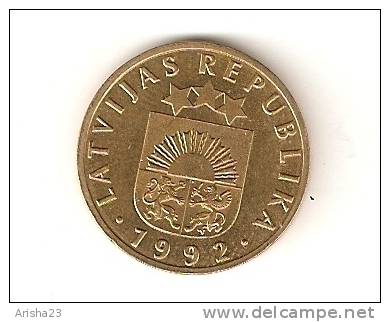 LATVIA 10 SANTIMU Santimi Santims 1992 - Latvia