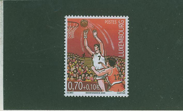 LU0005 Basketball 1645 Luxembourg 2005 Neuf ** - Ongebruikt