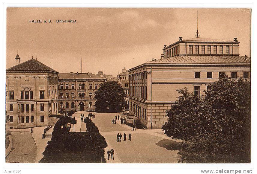 RAR Halle - Universität Um 1910 - Halle (Saale)