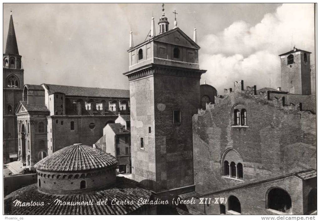 ITALY - MANTOVA, Monumenti Del Centro Cittadino, 1966. - Mantova