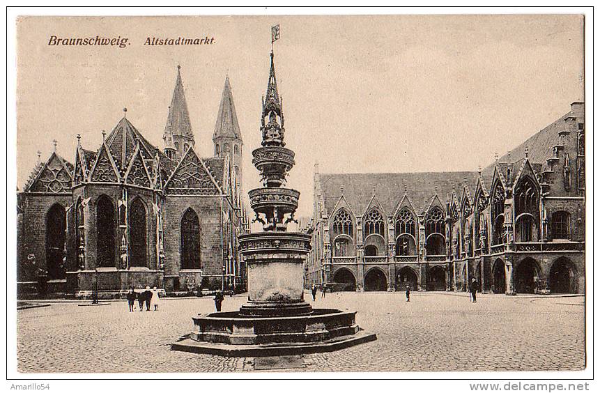 RAR Braunschweig - Altstadtmarkt 1921 - Braunschweig