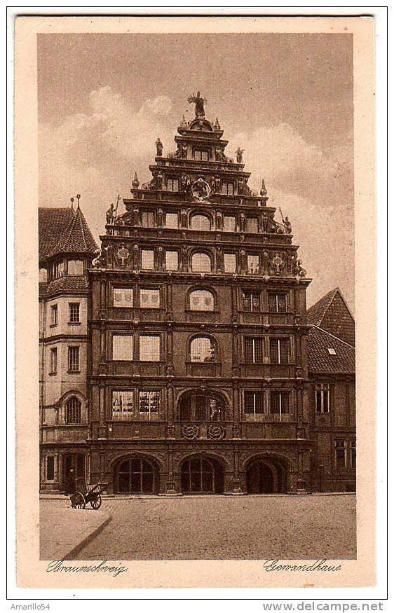 RAR Braunschweig - Gewandhaus Um 1910 - Braunschweig