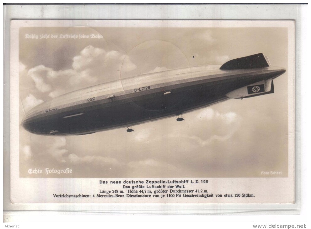 A11 - GERMANIA , DA FRANKFURT  17/6/1936  VIA AEREA. Europa Nordamerika - Zeppelins