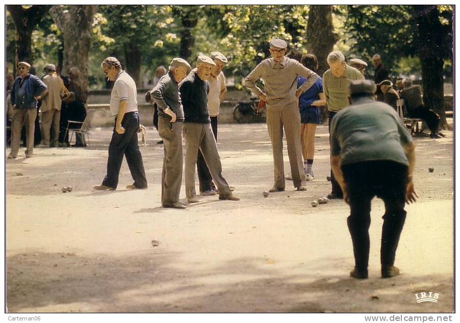 Sports - Pétanque - Une Partie De Pétanque - Pétanque