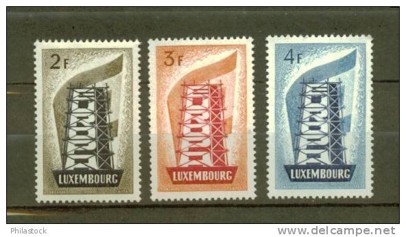 LUXEMBOURG N° 514 à 516 ** - Unused Stamps
