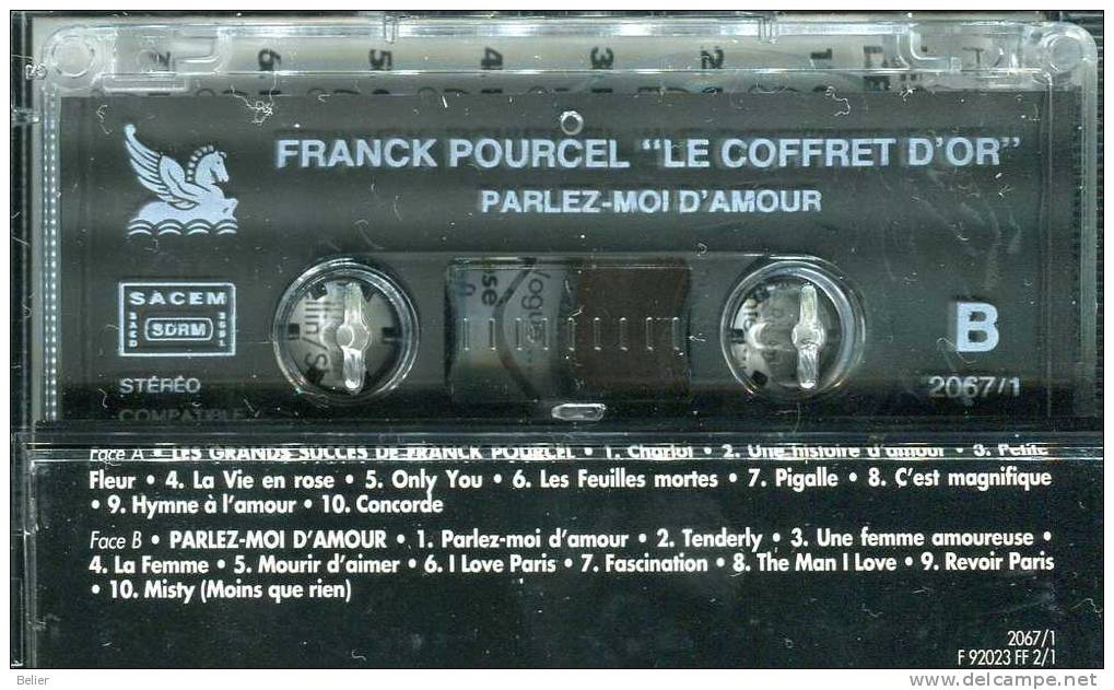 FRANCK POURCEL LE COFFRET D'OR - Cassettes Audio